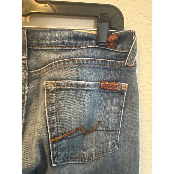 ⭐️ Women’s 7 For All Mankind Bootcut Jeans. Size 28 - Picture 3 of 3